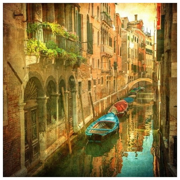 Постер на холсте Венеция (Venice) №22 60см. x 60см.