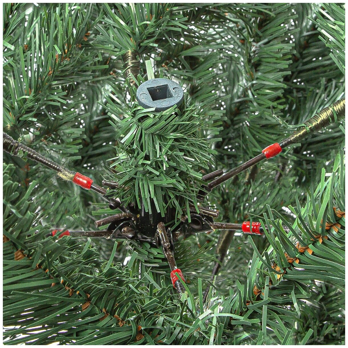 Ель искусственная Royal Christmas Dakota Reduced Hinged (85120) 120см напольная зеленый - фото №3