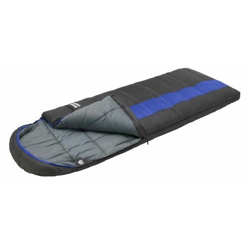 Спальный мешок TREK PLANET Warmer Comfort, зиминй, правая молния, серый, синий