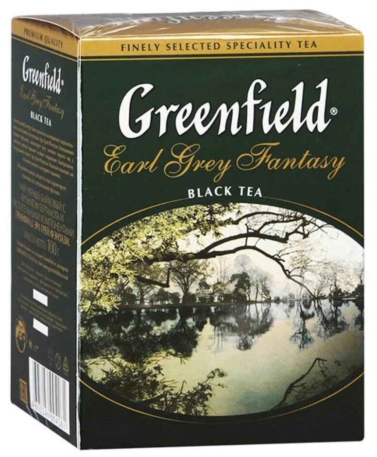 Чай черный листовой Greenfield Earl Grey Fantasy, 100 г - фотография № 4