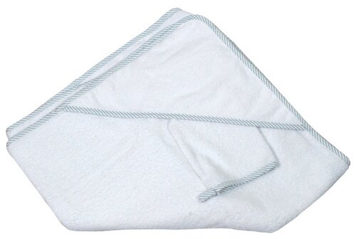 Набор полотенец  Italbaby Для купания банное, 100x100см, белый