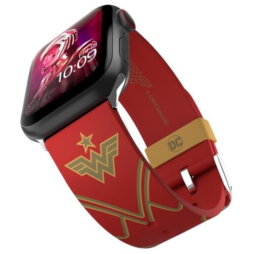 Ремешок MobyFox DC WW84 Crimson Armor, красный (для Apple Watch, все размеры)