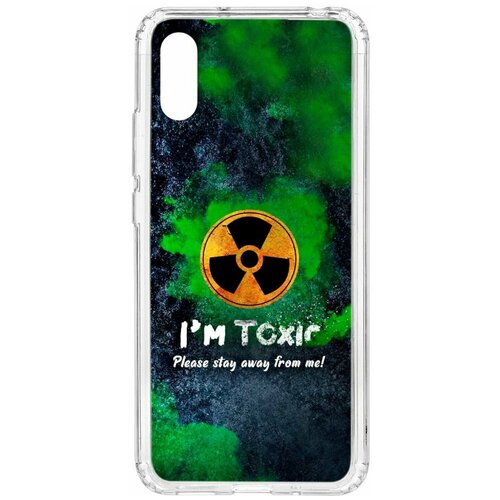 фото Чехол на xiaomi redmi 9a kruche print toxic / чехол для xiaomi / чехол с рисунком / чехол с принтом / чехол для ксяоми / чехол для хаоми / бампер на сяоми / чехол накладка для ксяоми / противоударная накладка для xiaomi redmi mi / защита для redmi / защита на mi / cиликоновый чехол для xiaomi redmi / пластиковый чехол на ксиаоми / защитный чехол для хаоми / чехольчик / защита телефона / ударопрочный чехол кruче