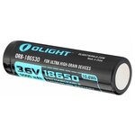 Аккумулятор Li-ion Olight HDC ORB-186S30 18650 3,7 В. 3000 mAh - изображение