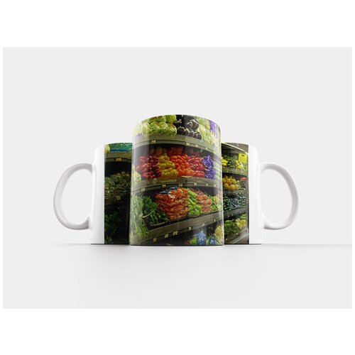 фото Кружка "овощи, супермаркет, еда" 320 мл lotsprints