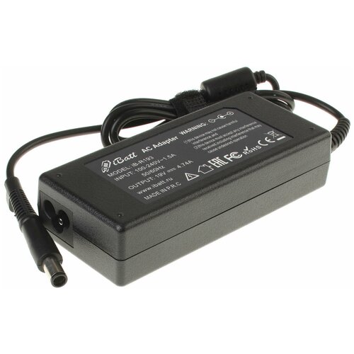 Блок питания iBatt iB-B1-R193 19V 4,74A, 90W, разъём 7.4*5.0 mm, pin для HP-Compaq PPP012H-S, PPP012L-E, ED495AA