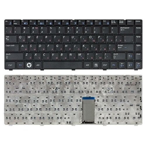 Клавиатура для ноутбука Samsung R420 R418 R423 R425 R428 R429 R469 RV410 RV408 черная разъем переходник hdd samsung r420 r423 r425 r428 r429 r430 r440