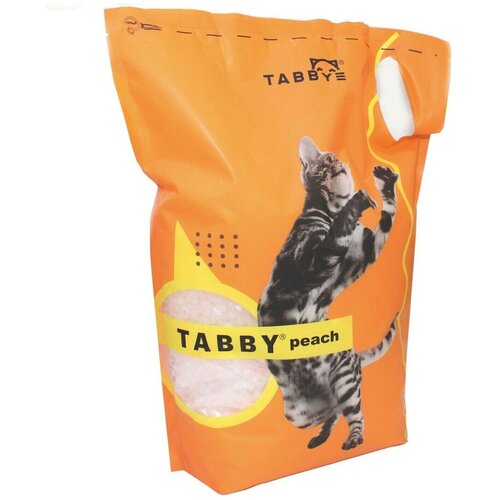 Наполнитель силикагелевый аромат персика Tabby 7,9л