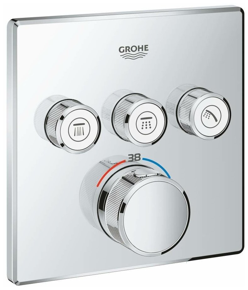 Термостатические смесители Grohe Grohtherm Smartcontrol 29126000