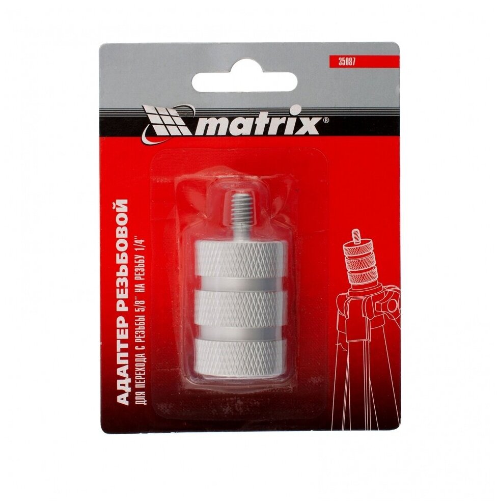 Адаптер резьбовой 5/8"-1/4" Matrix 35087