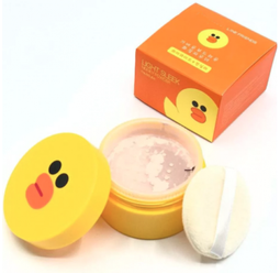 Missha Пудра Line Friends рассыпчатая Loose powder SPF 32 PA+++ Уточка 02