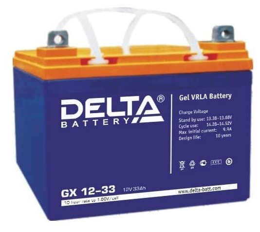 Инвертор (ИБП) Энергия Гарант-750 + Аккумуляторная батарея Delta GX 12-33
