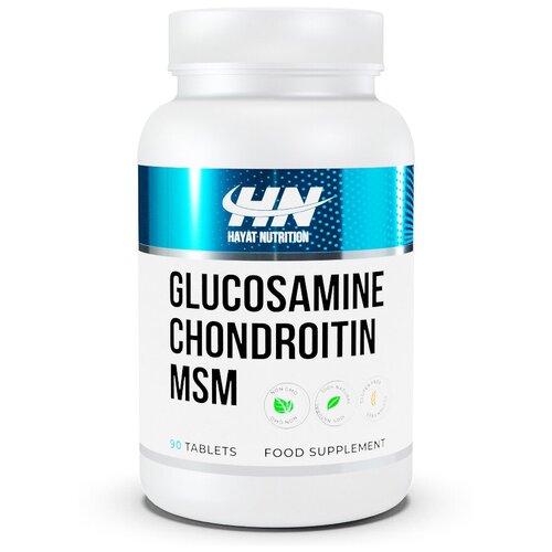 strimex glucosamine chondroitine msm Для суставов и связок Hayat Nutrition Glucosamine Chondroitine MSM - 90 таблеток