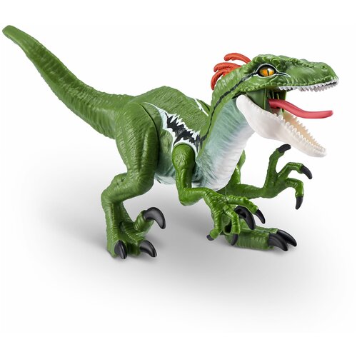 фото Тиранозавр рекс интерактивная игрушка динозавр робот тирекс со звуком robo alive "раптор"