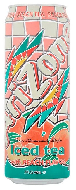 Напиток Arizona Peach Flavour / Аризона Холодный чай Персик 500мл (Голландия)