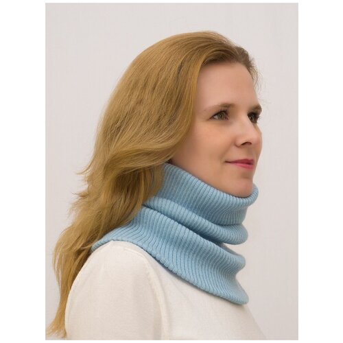 Снуд воротник женский Вега (Цвет серо-голубой)