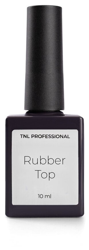TNL, Rubber top coat - каучуковый финиш-топ закрепитель для гель-лака, 10 мл