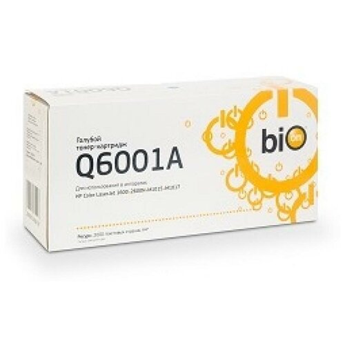 Bion Q6000A Картридж для HP Color LaserJet 1600/2600N/M1015/M1017, чёрный, 2500 Стр. [Бион] картридж hp q6000a 2500 стр черный