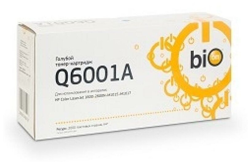 Bion Cartridge Bion Q6000A Картридж для HP Color LaserJet 2600 1600 2605N 2500 стр. , Черный