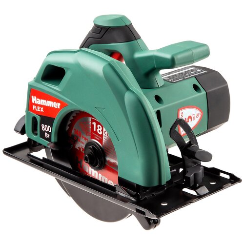 Дисковая пила Hammer CRP 800 D 800 Вт зеленый 5040₽