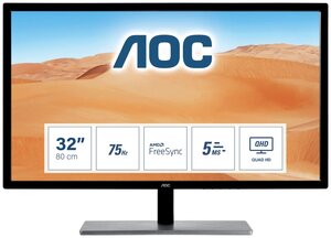 31.5" Монитор AOC Q3279VWFD8, 2560x1440, 75 Гц, IPS