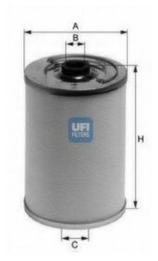Фильтр Топливный Фильтр Топливный UFI арт. 21.050.00