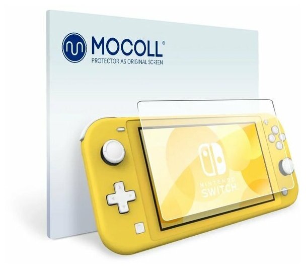 Пленка защитная MOCOLL для дисплея игровой приставки Nintendo Switch Lite глянцевая