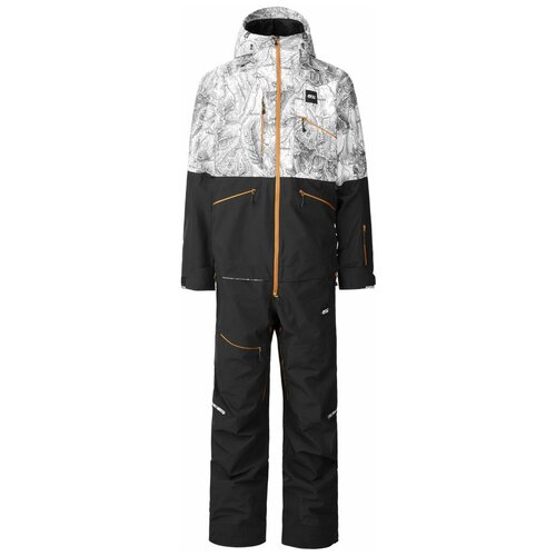 Комбинезон мужской PICTURE ORGANIC XPLORE SUIT (21/22) Orange Ripstop-Black, размер S