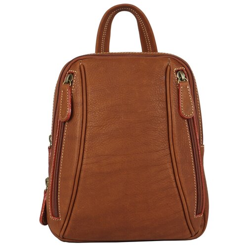 фото Рюкзак bufalo, фактура гладкая, оранжевый