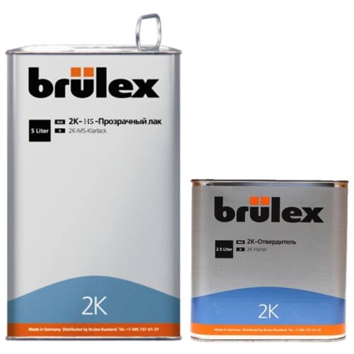 Лак Brulex 2К-HS 1000 мл 500 мл
