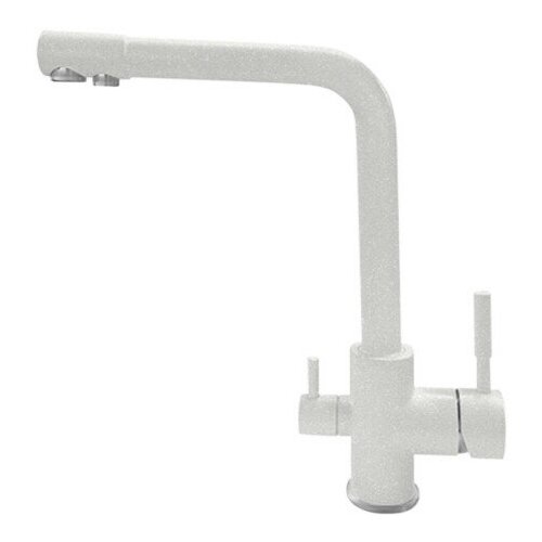 Смеситель для кухни Dorado белый GR 331 (для мраморной мойки)