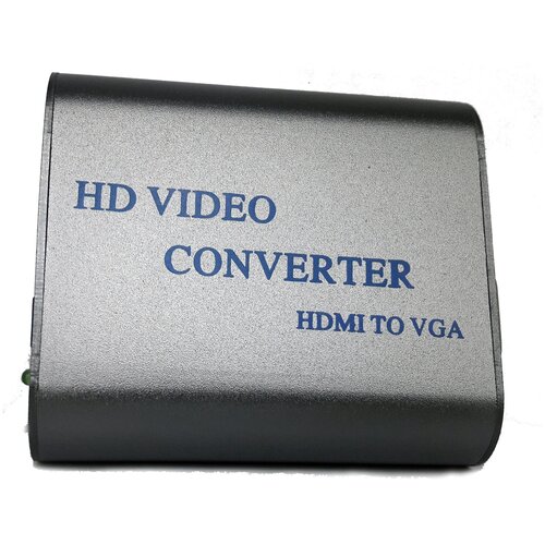Конвертер HDMI в VGA конвертер baseus hdmi vga cahub bh01 черный