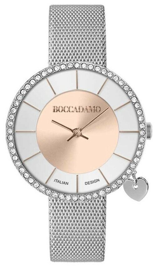 Наручные часы Boccadamo Quartz, серебряный