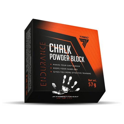 фото Магнезия спортивная сухая в брикете trec nutrition chalk powder block 57 г