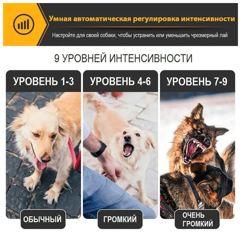 Электронный антилай PET856 для собак - фотография № 7