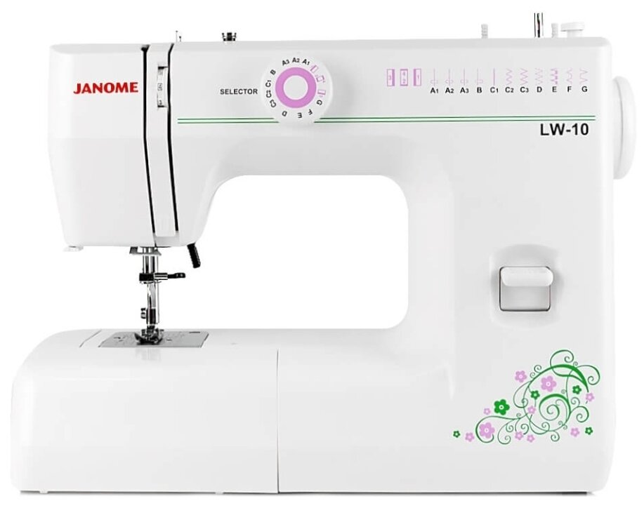 Швейная машина Janome LW-10 белый