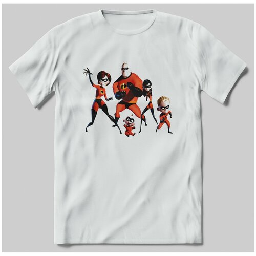 фото Футболка с принтом суперсемейка brut-shop