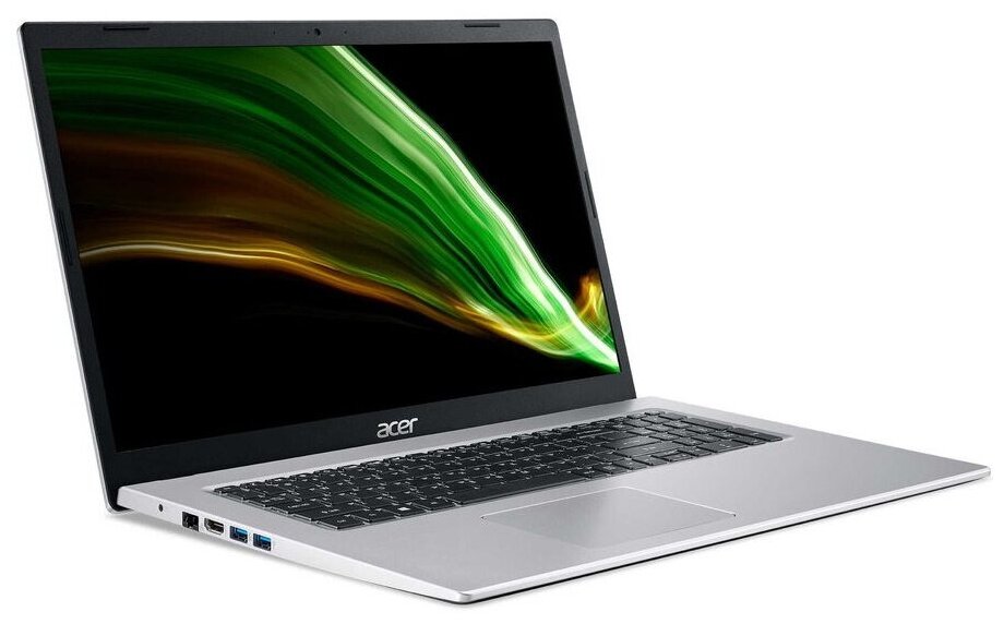 Ноутбук Acer Aspire 3 A317-53-3652 173 FHD IPSCore i3-1115G48GB512GB SSDIris Xe GraphicsWin 11 HomeRUSKBсеребристый NX AD0ER012