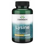 SWANSON Lysine 500 Mg (100 капсул) - изображение