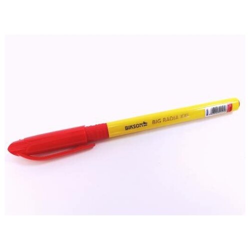 Ручка шариковая, индийская, ТМ BIKSON серия BIG RADJA XXL, синие чернила / набор 12шт