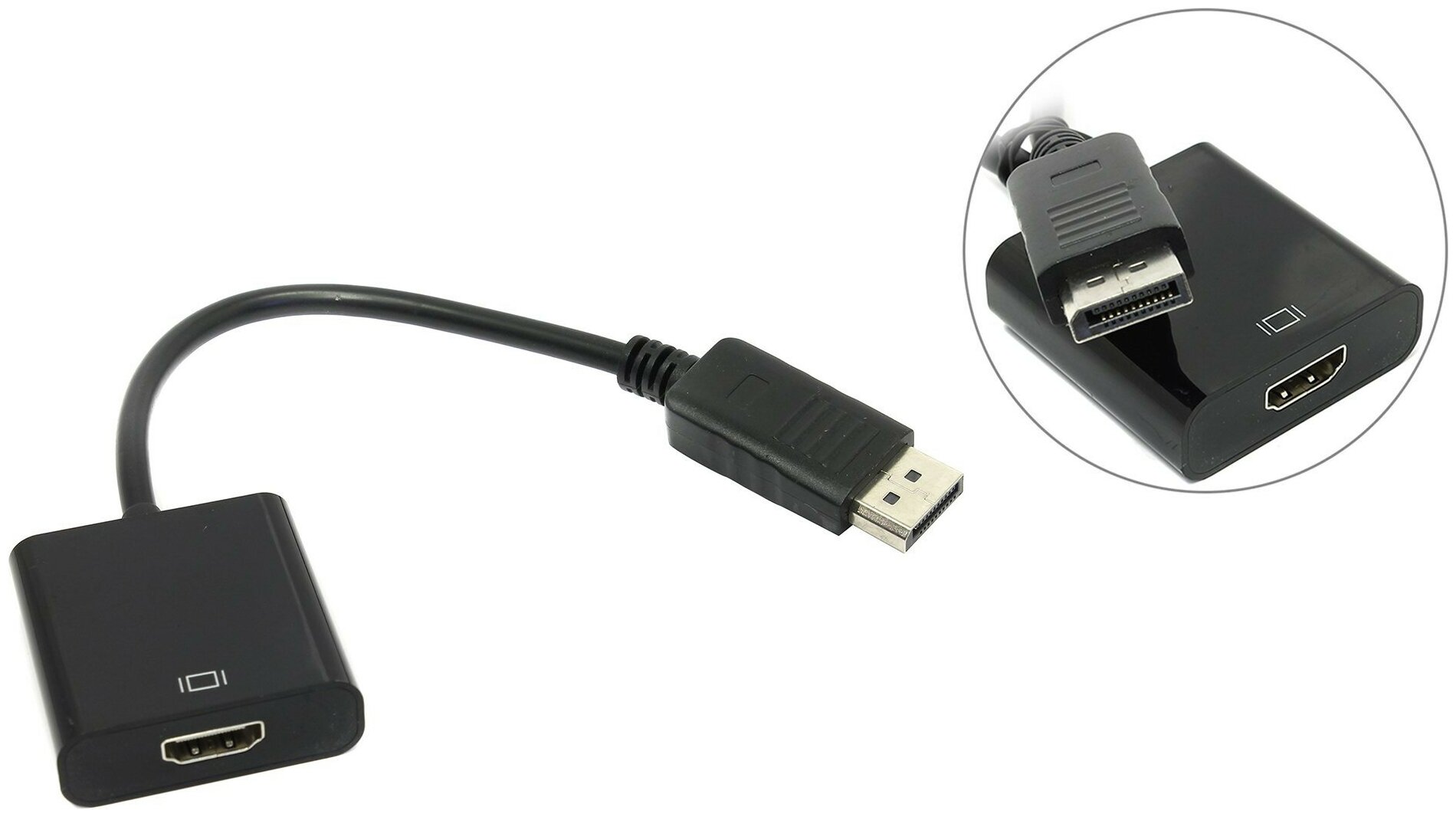 DisplayPort-HDMI переходник Cablexpert A-DPM-HDMIF-002