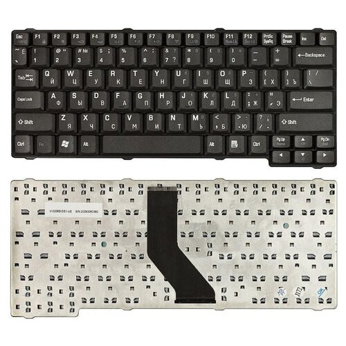 Клавиатура для ноутбука Toshiba V-0208BIES1 черная 151000₽