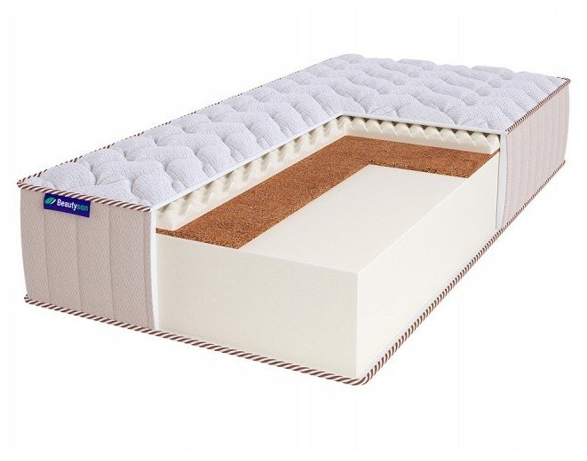 Матрас BeautyRoll Roll Foam 21 Cocos Sens LUX 80х200, стандартный