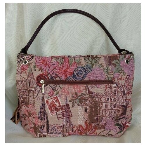 фото Рюкзак женский l-craft / цветной гобелен замки / сумка женская / сумка в подарок/ мод.28252