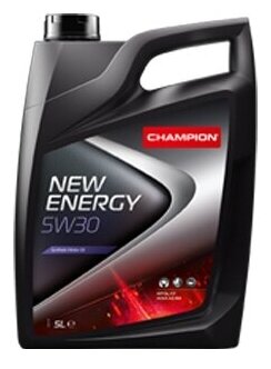 Синтетическое моторное масло Champion NEW ENERGY 5W30, 4 л