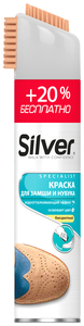 Фото SILVER Спрей-восстановитель д/нубука и замши 3в1 с кауч. щёт. НАТ., 300мл