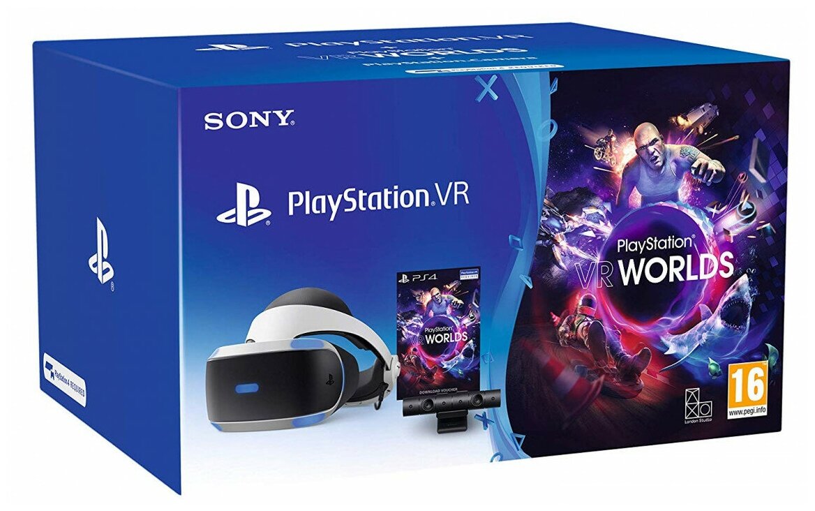 høst punktum håber Система VR Sony PlayStation VR CUH-ZVR2, 1920x1080, 120 Гц, черно-белый —  купить в интернет-магазине по низкой цене на Яндекс Маркете