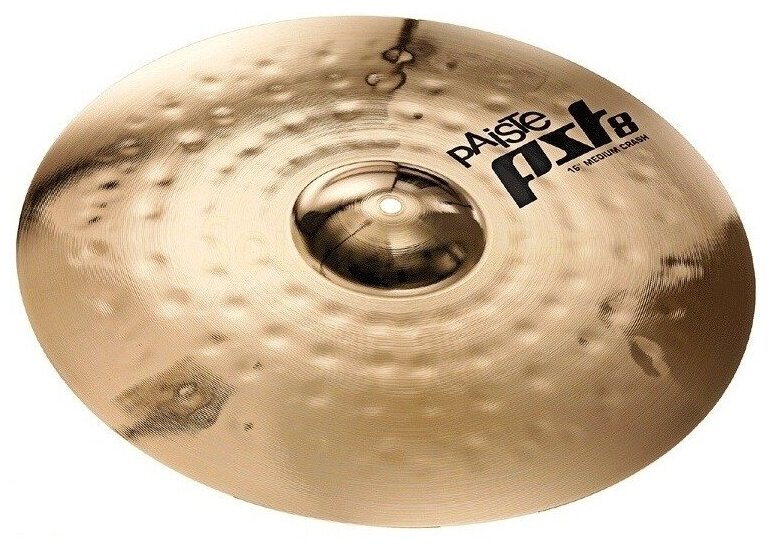 Paiste 16" pst8 medium crash тарелка crash