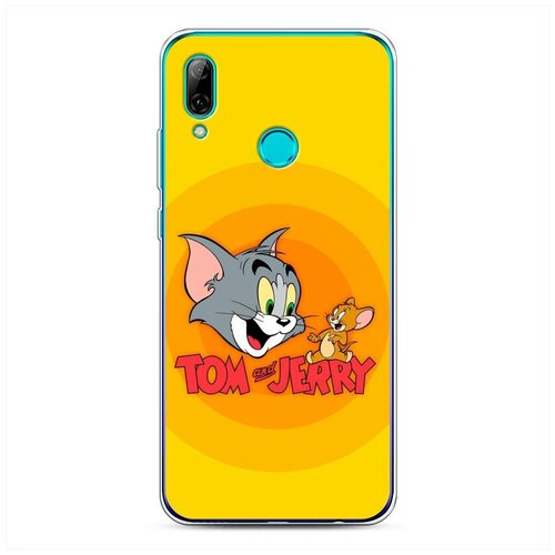 фото Силиконовый чехол "tom and jerry logo" на huawei p smart 2019 / хуавей п смарт 2019 case place