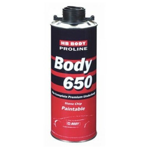 Body. 650 PROLINE антикор для днища чёрный, 1кг